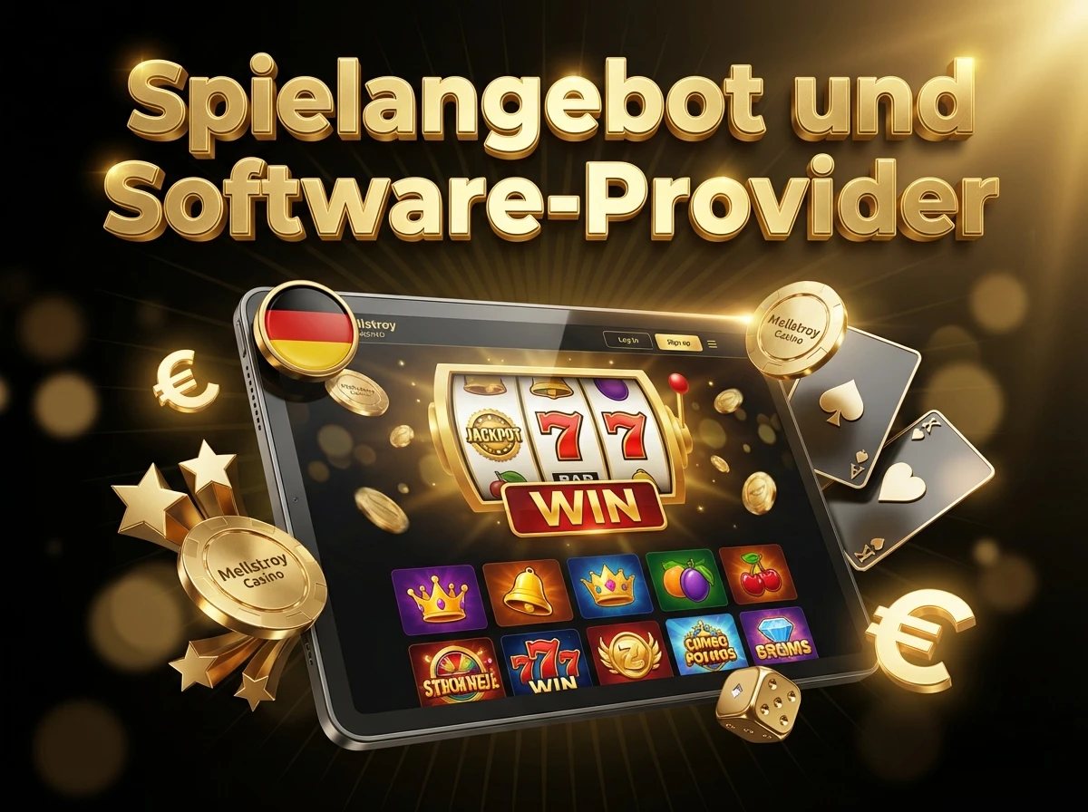 Spielangebot und Software-Provider